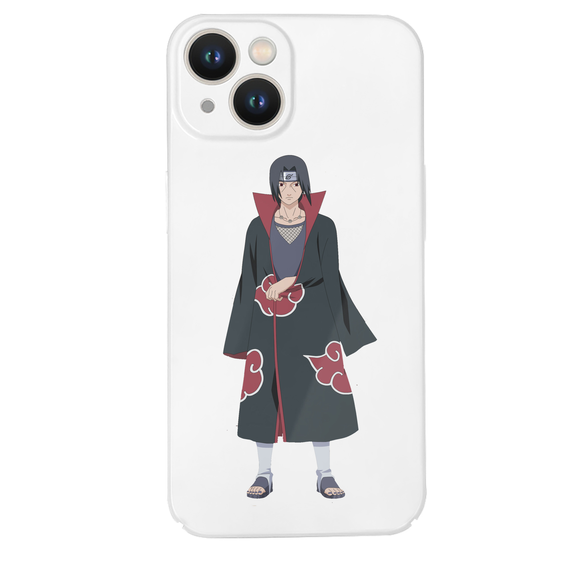 （画像用） NARUTO -ナルト- うちは イタチ Uchiha Itachi 【iPhone 14シリーズ対応】ハードケース